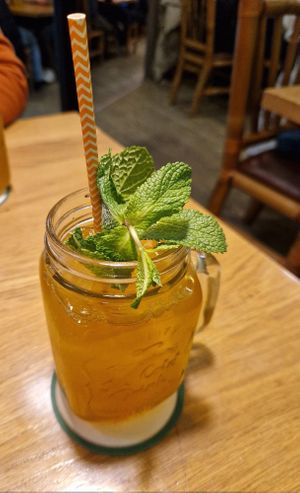 Mango Green Ice Tea at Vunderbar in Furth