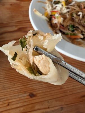 There's tofu inside at Minari Korean Kitchen in Cape Town