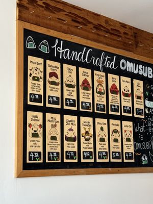 Menu  at Sunny Blue in Santa Monica