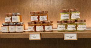 Vegan sauces  at Julietta Pastry and Lab in Rome