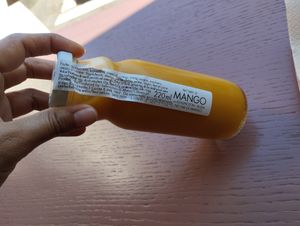 Mango juice at Julietta Pastry and Lab in Rome