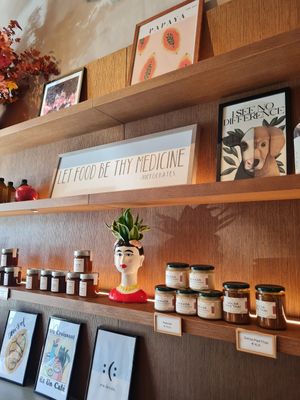 Inside, fermented foods at Julietta Pastry and Lab in Rome