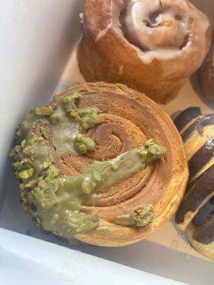 Pistachio croissant   at Julietta Pastry and Lab in Rome