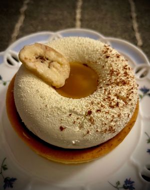 Banoffee pie at Julietta Pastry and Lab in Rome