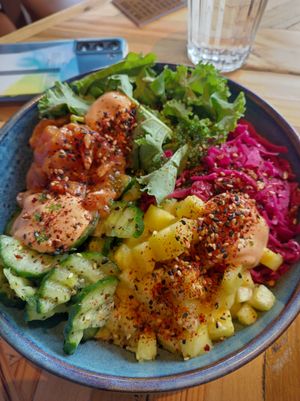 Classic poke (salmon) at Nutbutter - Smithfield in Dublin