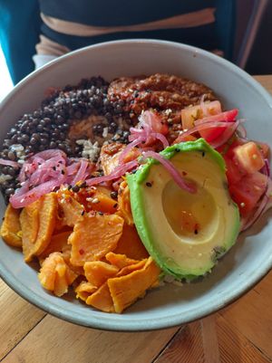 Mexican warm bowl at Nutbutter - Smithfield in Dublin