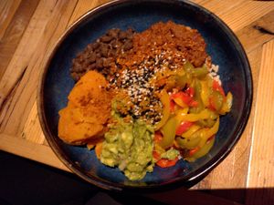 Superbowl warm bowl at Nutbutter - Smithfield in Dublin