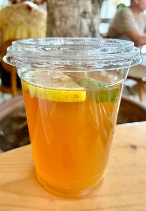 Iced tea at One Life Kitchen and Cafe in Dubai