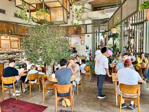Interior at One Life Kitchen and Cafe in Dubai