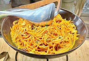 Bombay carrots at One Life Kitchen and Cafe in Dubai