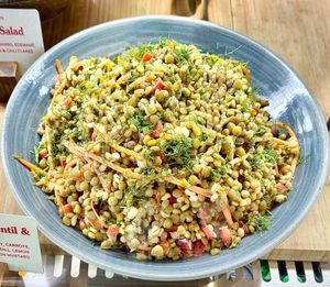 Lebanese lentil and dill at One Life Kitchen and Cafe in Dubai