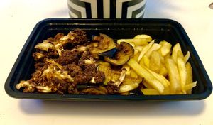 Mixed fries   at Abu Al Homus in Dubai