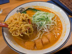 Scharfes Miso Ramen (auch für Leute, die eher weniger scharf mögen) at Takumi in Frankfurt