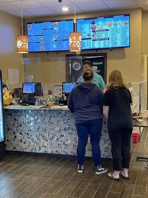 Order counter  at Happy House - 富林轩 in Lexington