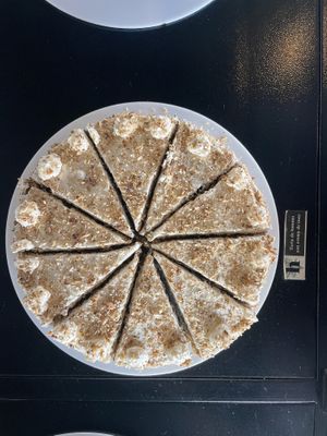 Carrot cake 10/10  at Herbívoro - La Felicidad  in Bogota