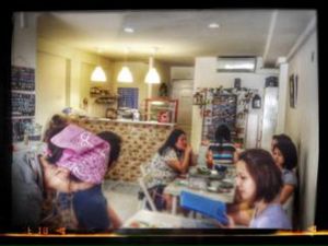 Nice Atmosphere at Veggie Cottage in Central Singapore