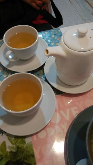 lemon green mint tea at Veggie Cottage in Central Singapore