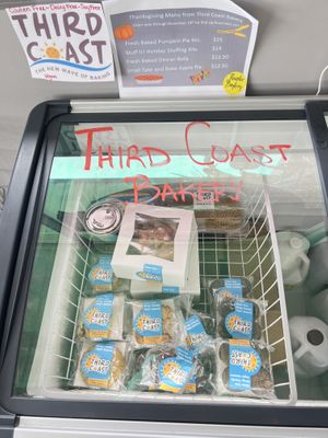 Freezer vegan goodies   at Thunder Baykery in Alpena