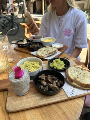 breakfast, you can choose your own combinations   at Kopi Susu in 