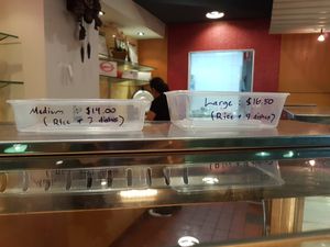 Size options, best to dine in. at Ayuriz Cafe in Darwin