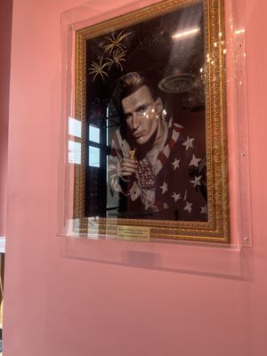 Cool interior decor!  at Voodoo Doughnut in Dallas