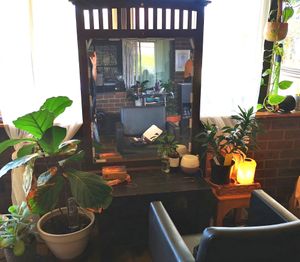 Excuse my handbag that I just threw on the seat! at Hair & Heart in Warnbro