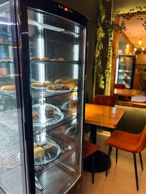 Большой выбор десертов и выпечки at Olivka in Almaty