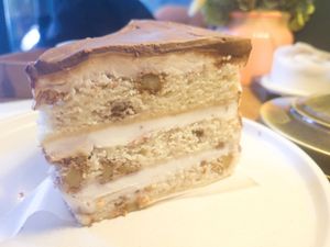 Divine cake at Olivka in Almaty