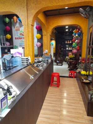 Inside at Bánh mì Chay Metta in Ho Chi Minh City