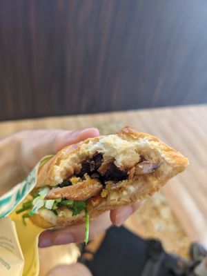 Bahn mi xien nuong at Bánh mì Chay Metta in Ho Chi Minh City