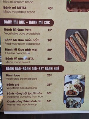  at Bánh mì Chay Metta in Ho Chi Minh City