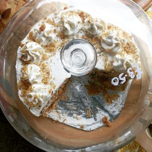 Carrot cake at The Mann's Vegan Scran  in Norton