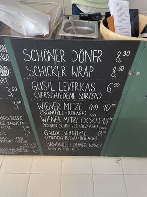 Menu  at Green Queen by Vegananda in Salzburg