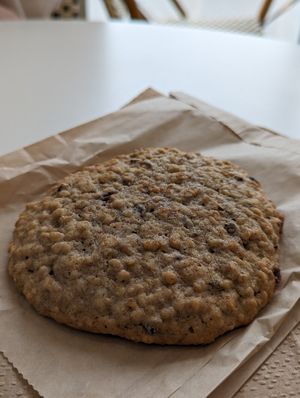 Banana Cookie at Greens and Grains  in Wall