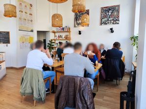 Interior at Utopia Coffee in Geneva