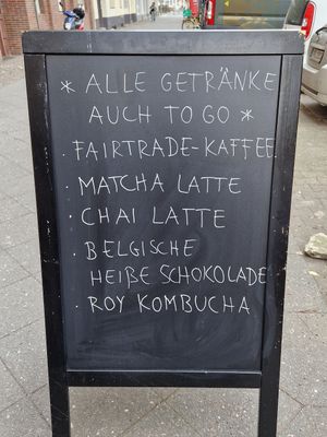 Getränke at Plants & Flours in Berlin