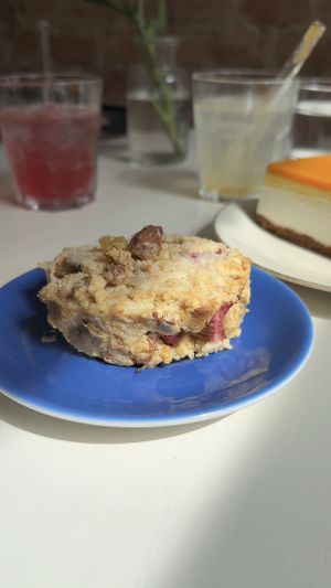 Rhabarber scone   at Plants & Flours in Berlin