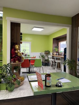 interior  #Veganuary at Van Hanh Restaurant in Portland