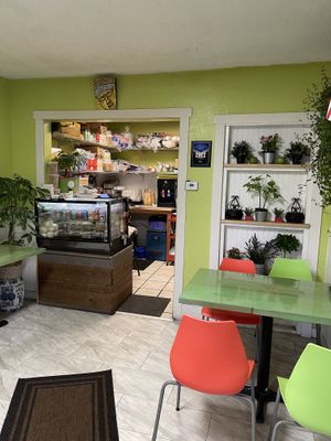 interior & ordering counter  #Veganuary at Van Hanh Restaurant in Portland