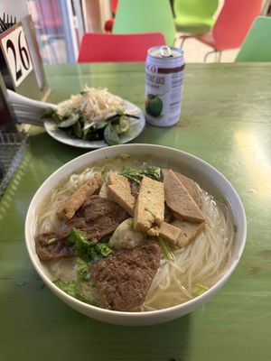 Vegan pho  at Van Hanh Restaurant in Portland