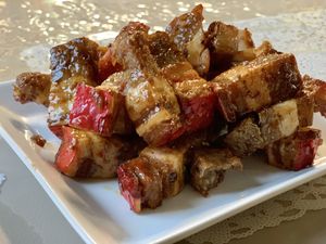 Roasted “pork” at Van Hanh Restaurant in Portland