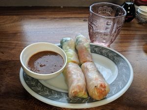 Spring rolls at Van Hanh Restaurant in Portland