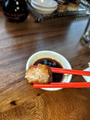 House Special (Fried Pork) at Van Hanh Restaurant in Portland