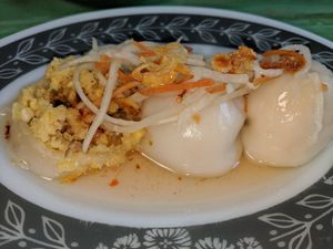 Dumplings at Van Hanh Restaurant in Portland