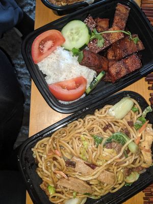 House Special and Chow Mein at Van Hanh Restaurant in Portland