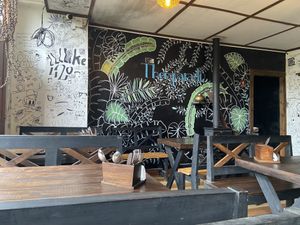 Inside the restaurant   at Themparadu in Nuwara Eliya