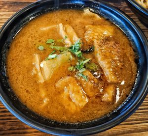 Curry chicken, flavorful at Life Cafe - Brighton Square in Kuching