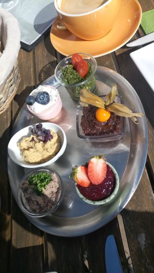 Brotaufstriche at Zeiten & Wunder in Bamberg