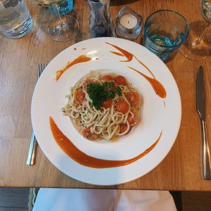 Nomad con aglio, olio e pepperoncino (vegan on request) at Nomad Food & Wine in Turku