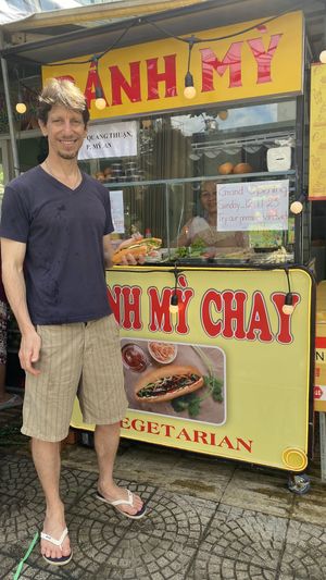 stall  at Vegetarian & Vegan Sandwiches - Maybe closed in Da Nang